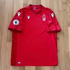 Macron x Nottingham Forest Jersey XXL Red Home Kit Premier League Soccer